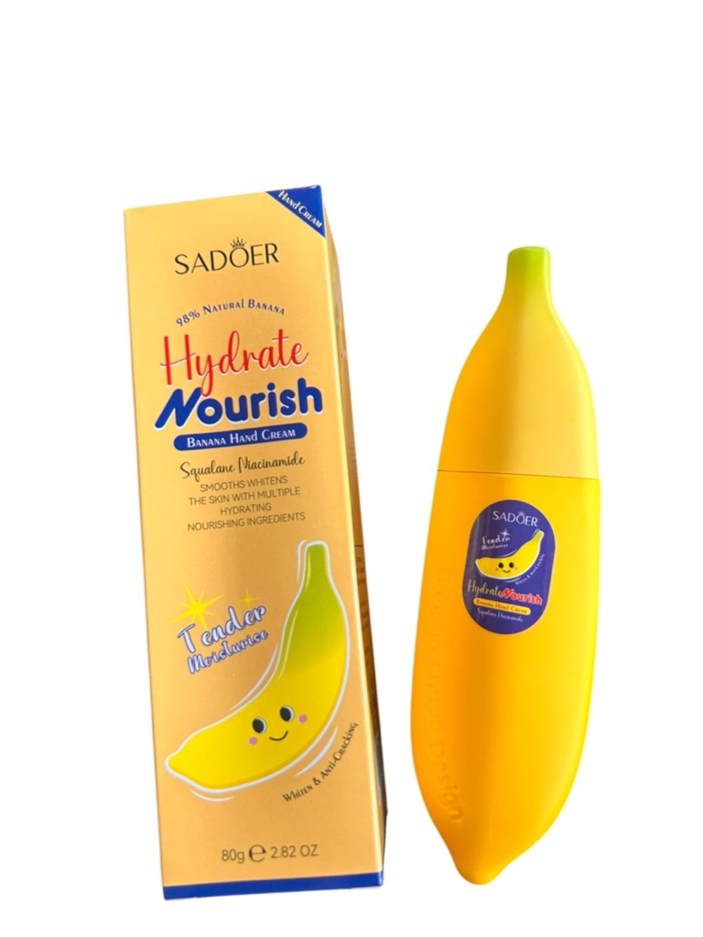 Hand cream Hydration Nourishing Banana Hand Lotion Squalene Niacinamide NEW PC - Picture 3 of 3